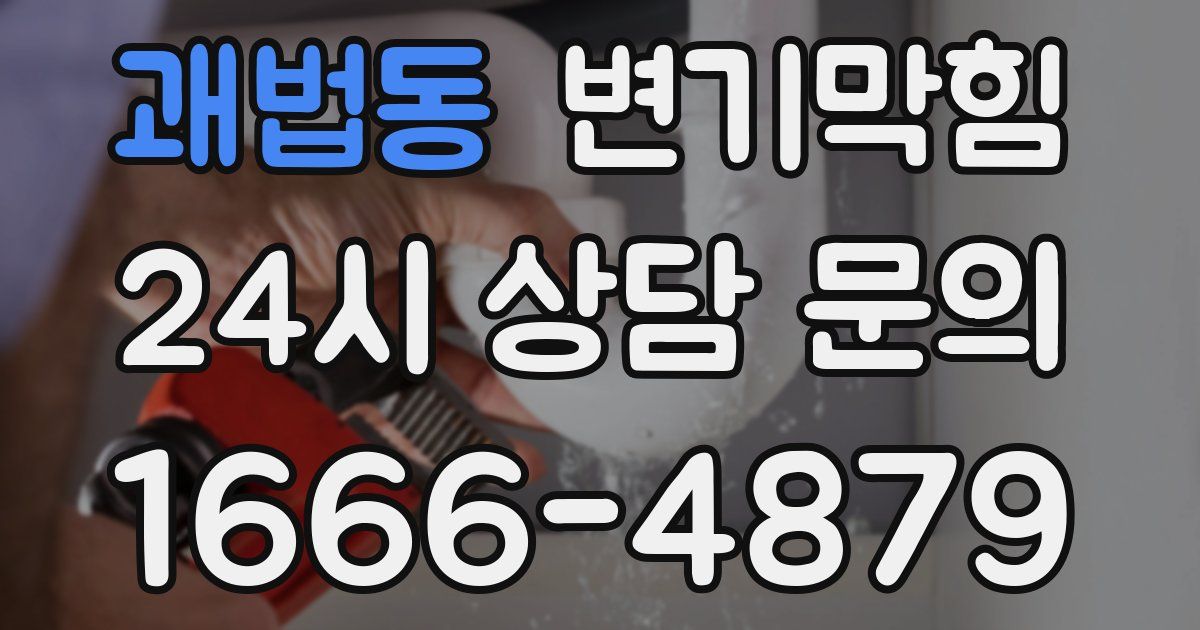 괘법동 변기