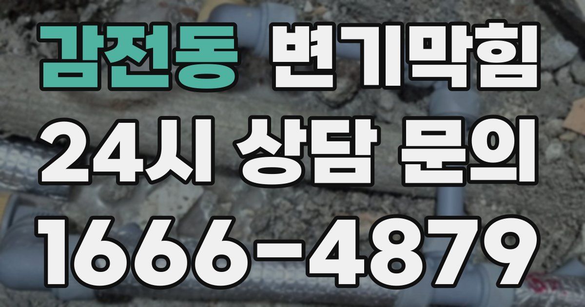 감전동 변기