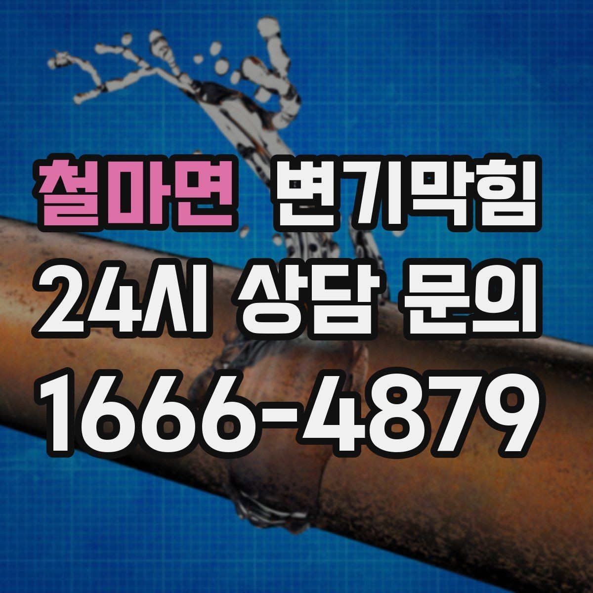 철마면 변기막힘 변기뚫는법 전 보호 시트 깔기