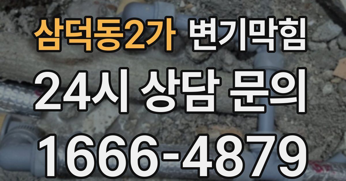 삼덕동2가 변기