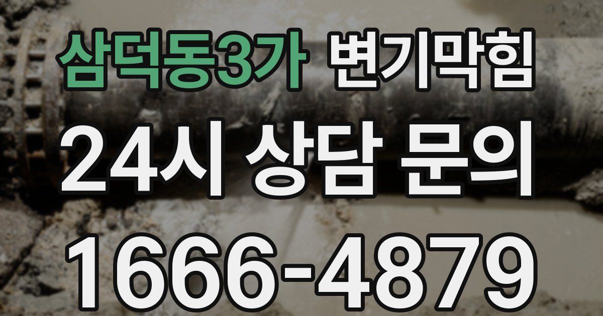 삼덕동3가 변기