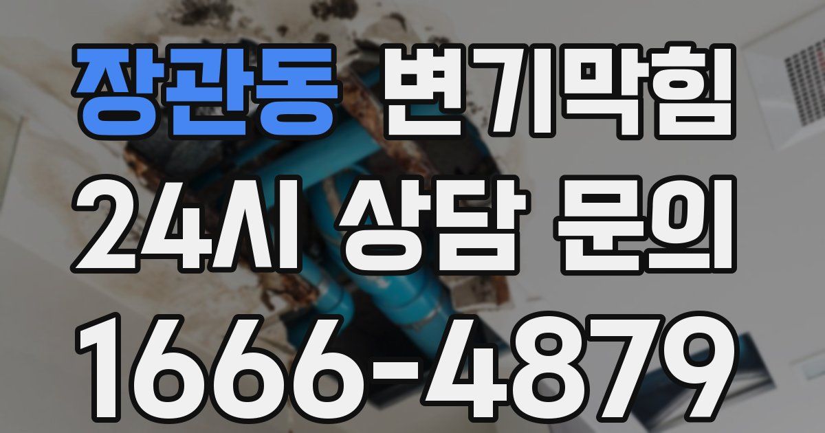 장관동 변기