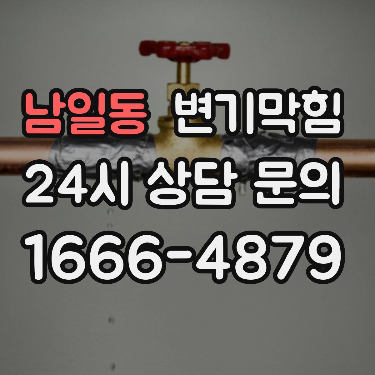 남일동 변기막힘