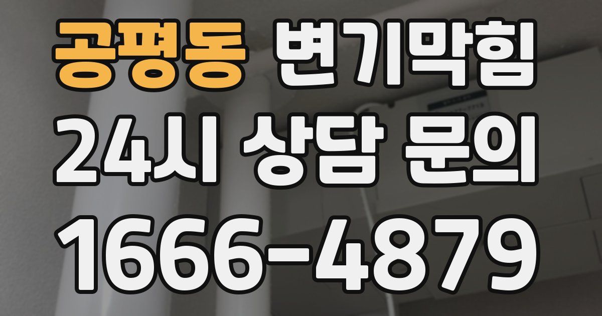 공평동 변기