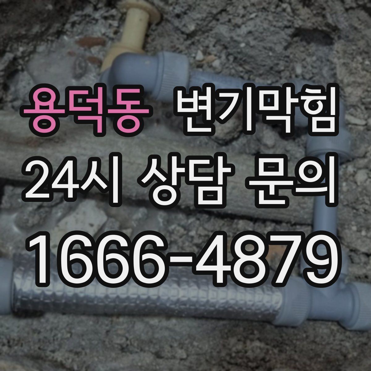 용덕동 변기막힘 빌라 화장실막힘 통기 라벨링 정착
