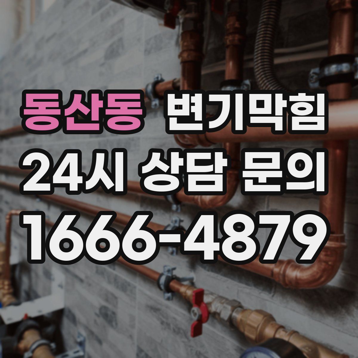 동산동 변기막힘