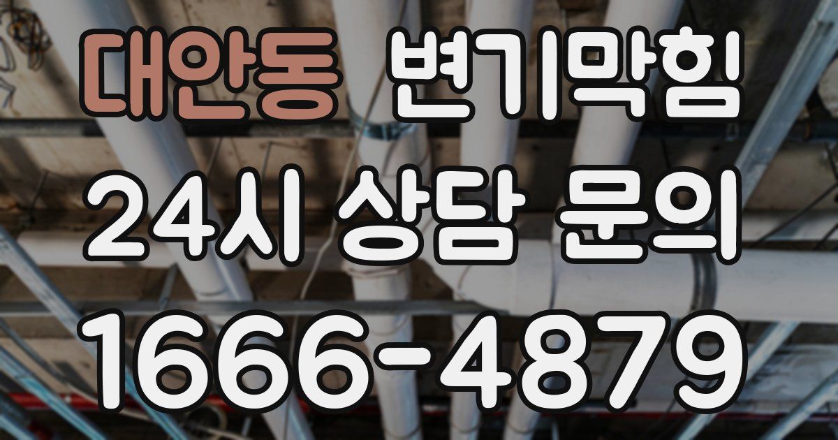대안동 변기