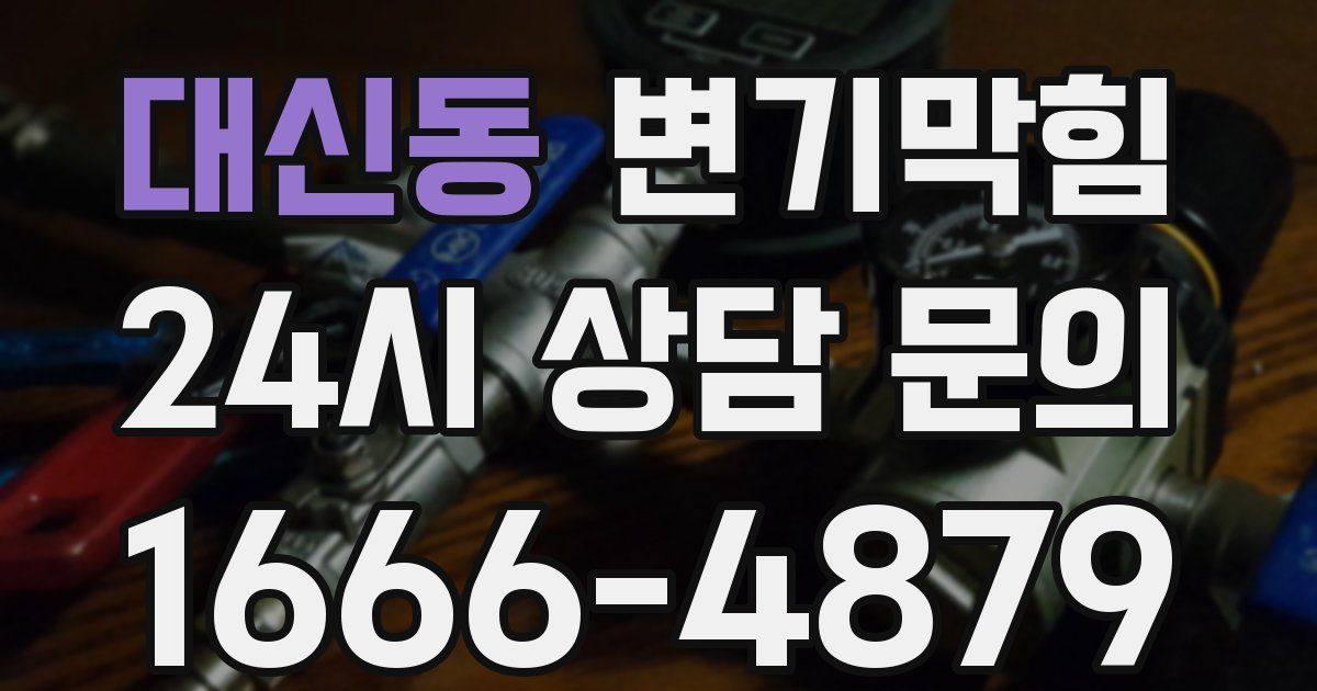 대신동 변기