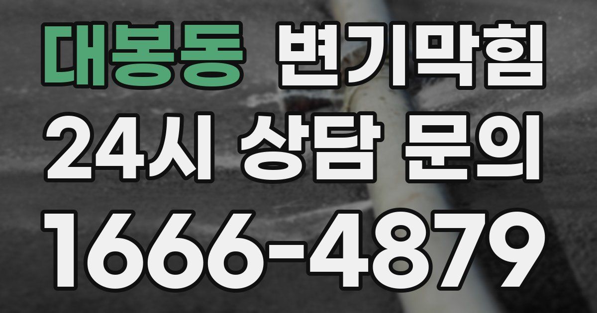 대봉동 변기