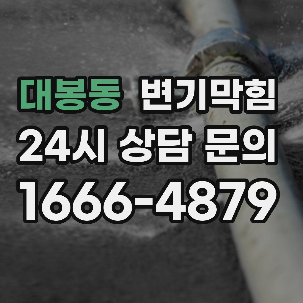 대봉동 변기막힘