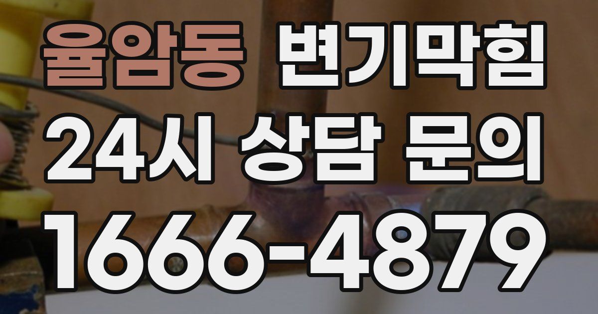 율암동 변기