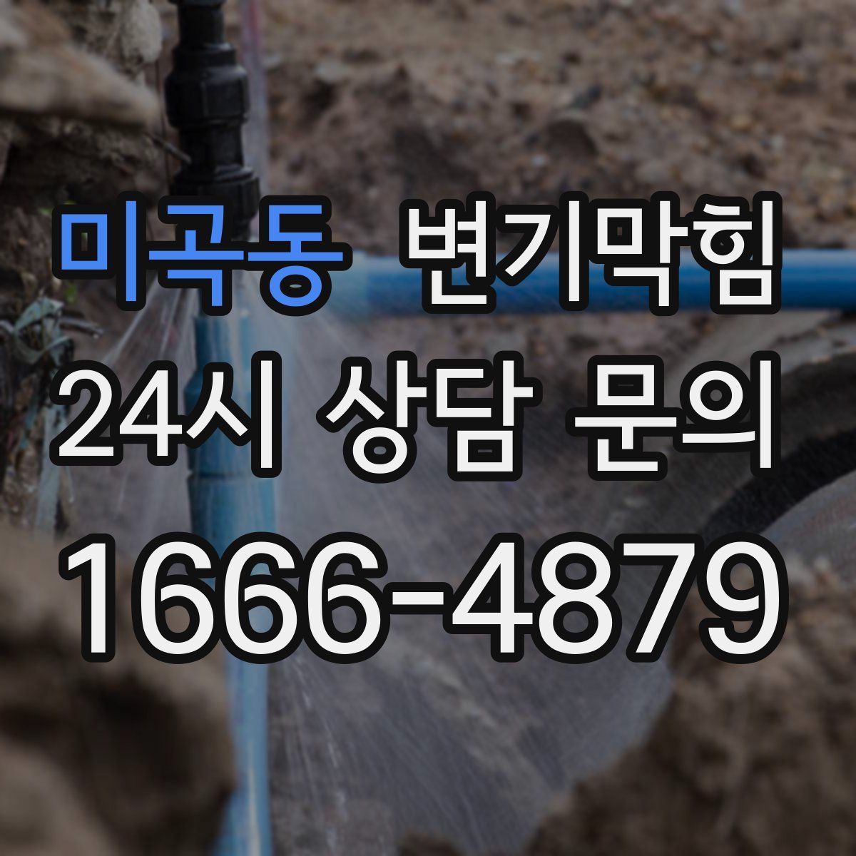 미곡동 변기막힘