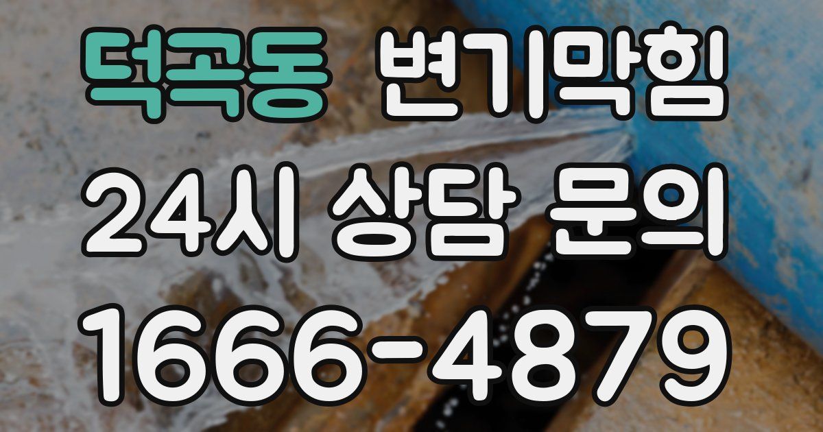 덕곡동 변기