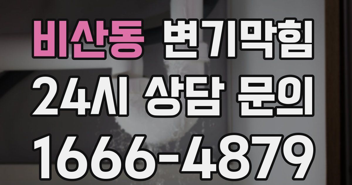 비산동 변기