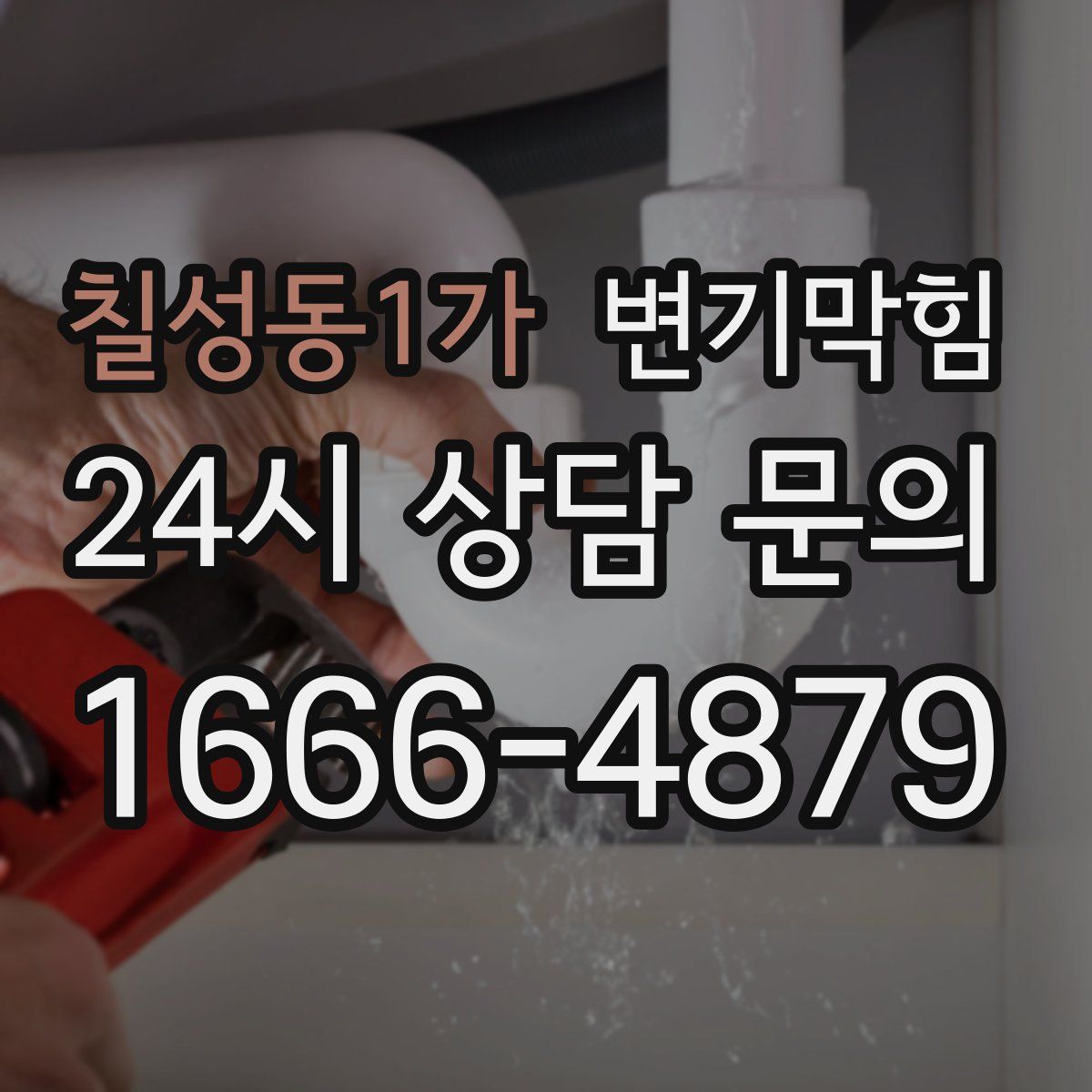 칠성동1가 변기막힘