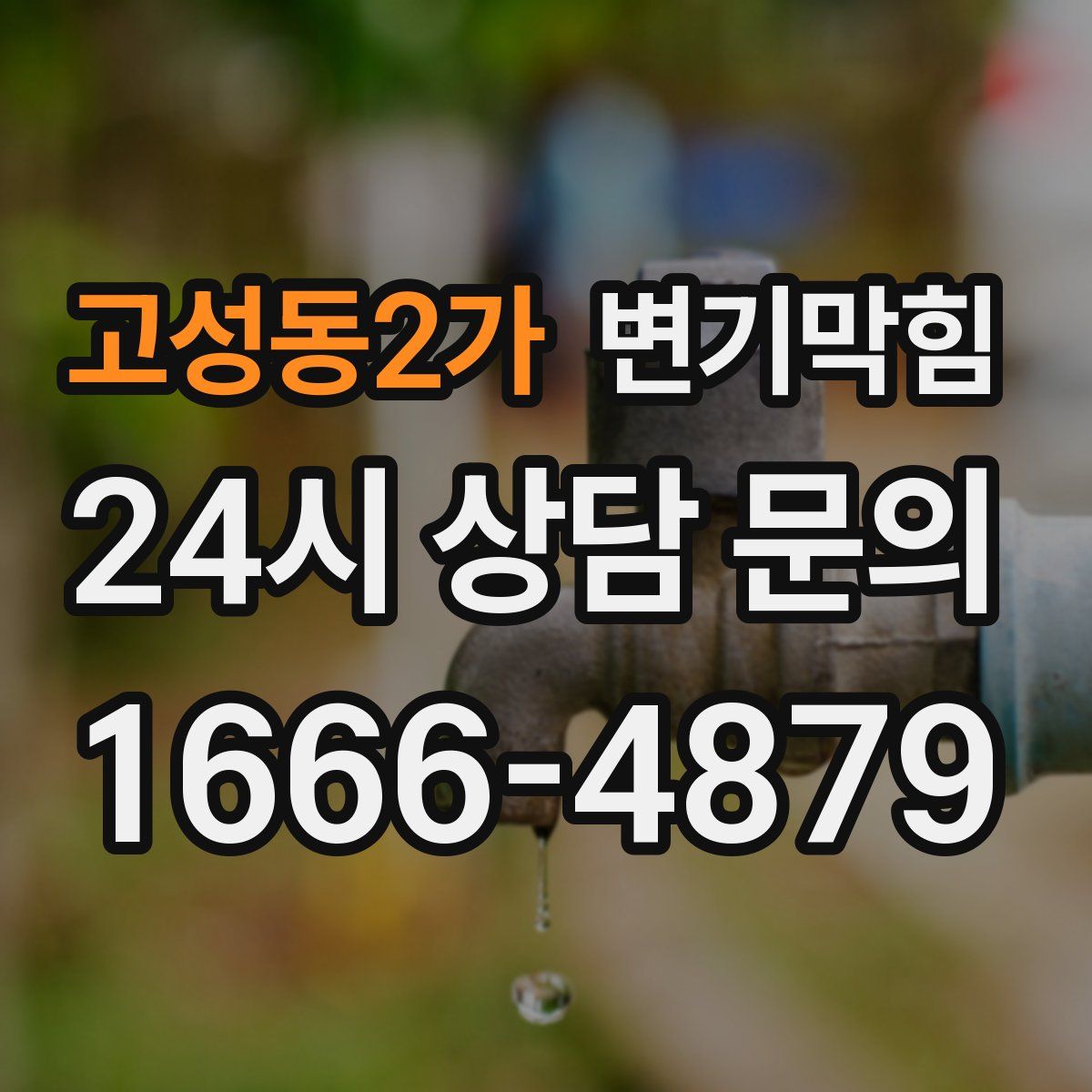 고성동2가 변기막힘