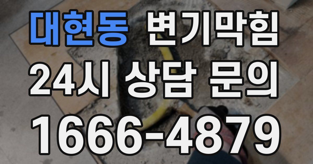 대현동 변기