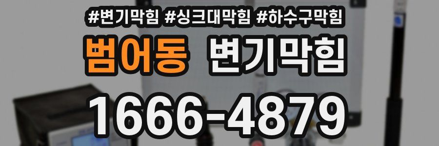 변기막힘