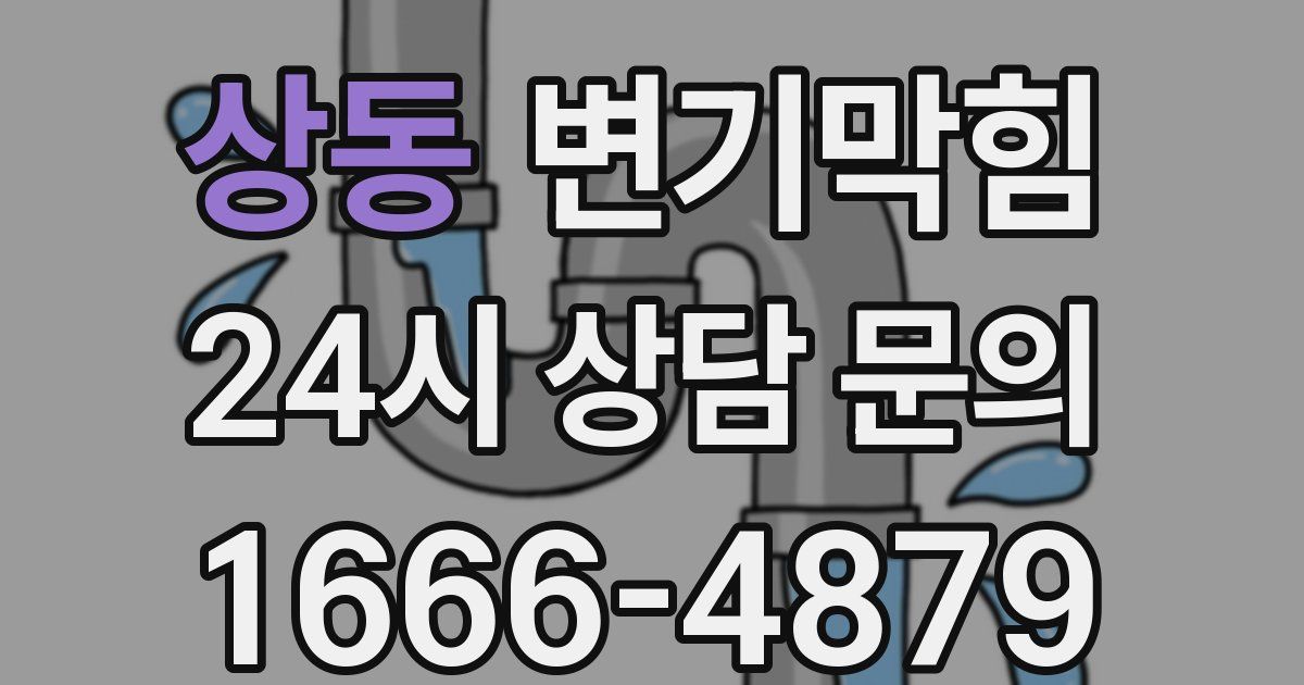 상동 변기
