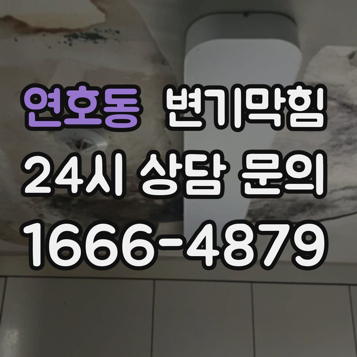 연호동 변기막힘