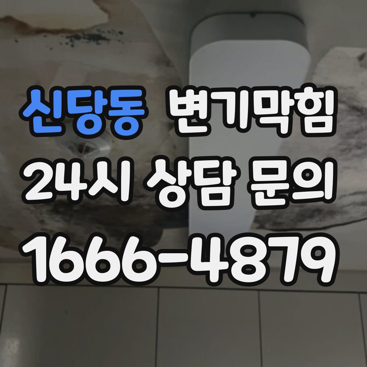 신당동 변기막힘