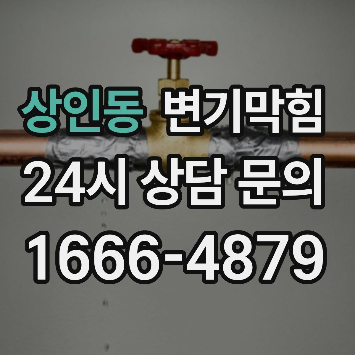상인동 변기막힘