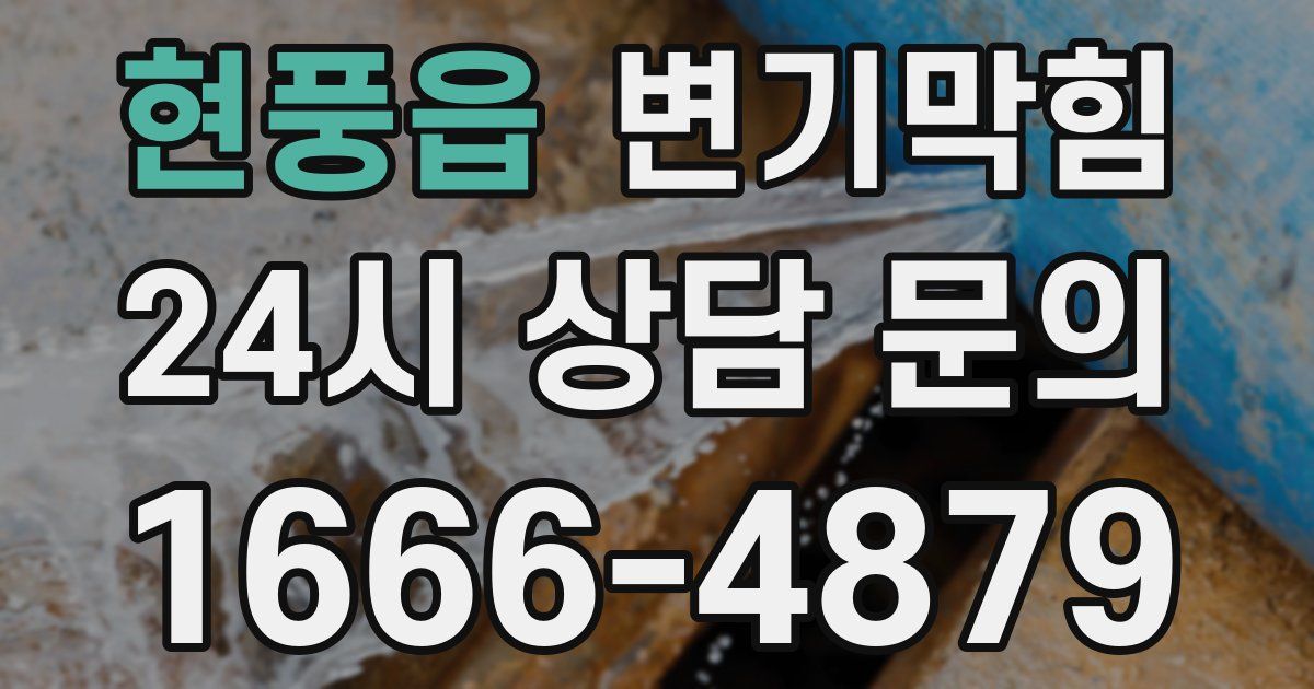 현풍읍 변기