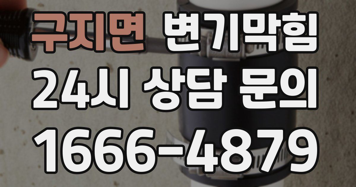 구지면 변기