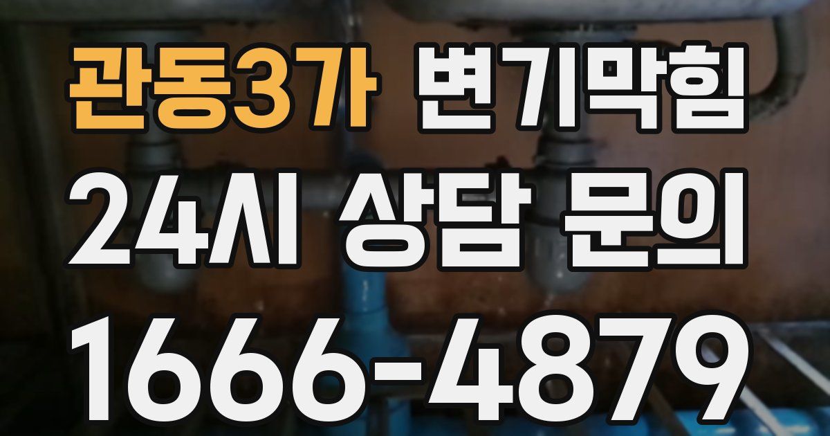 관동3가 변기