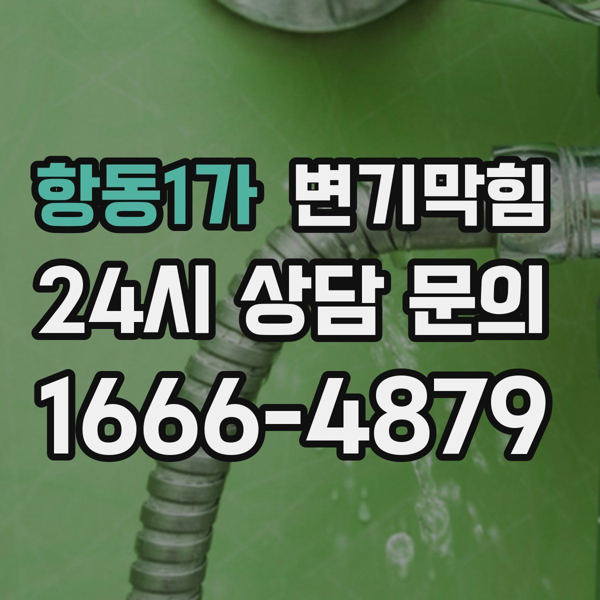 항동1가 변기막힘