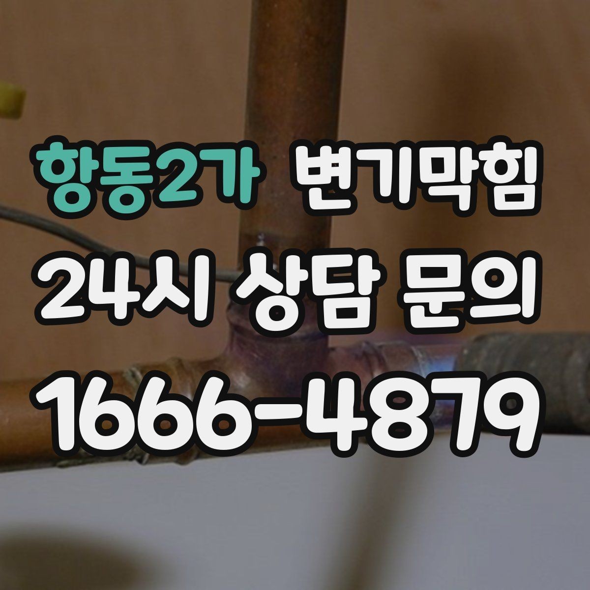 항동2가 변기막힘 빌라 화장실막힘 절수형 각도 재조정