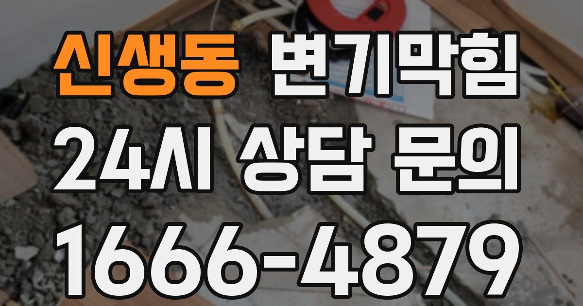 신생동 변기