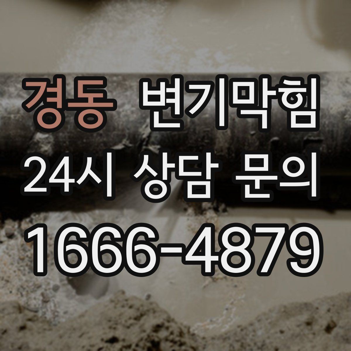 경동 변기막힘 아파트 배수구막힘 사진 리포트로 확인