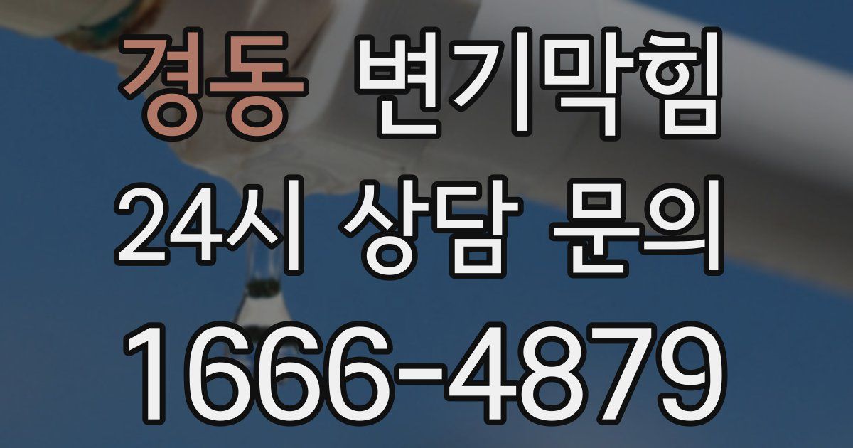 경동 변기