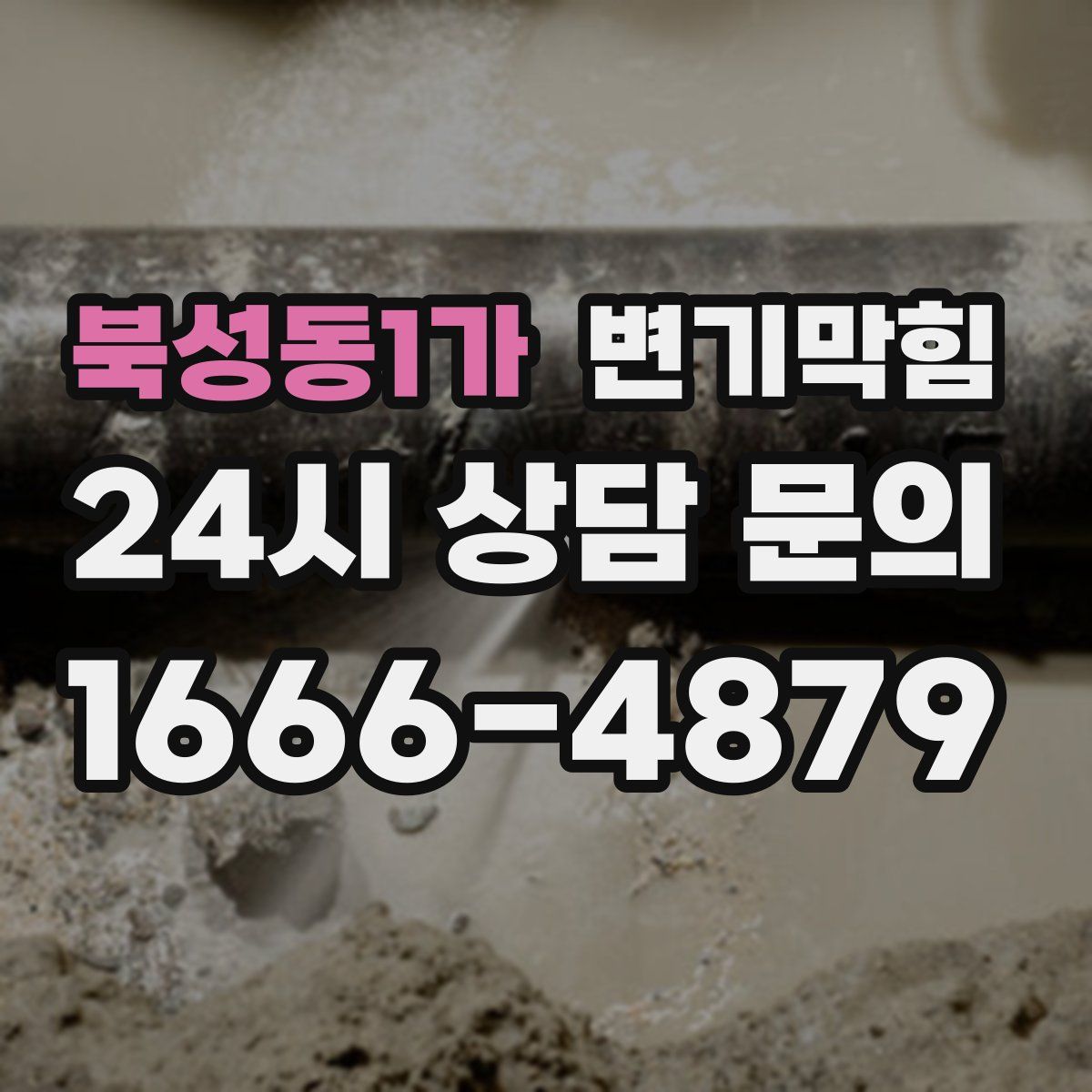 북성동1가 변기막힘