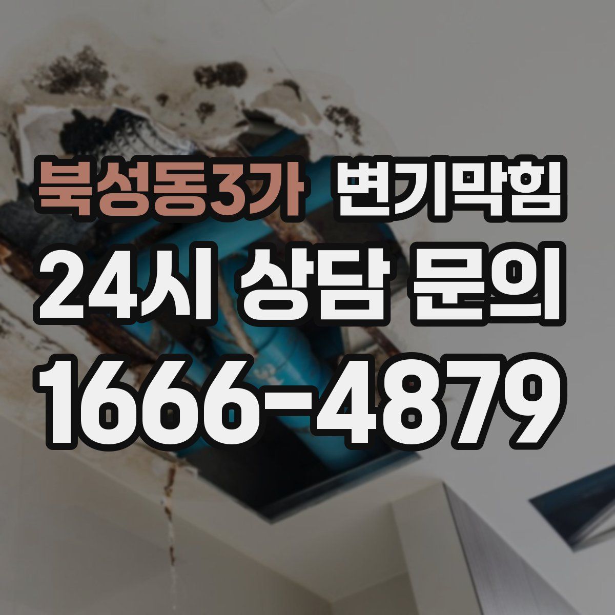 북성동3가 변기막힘