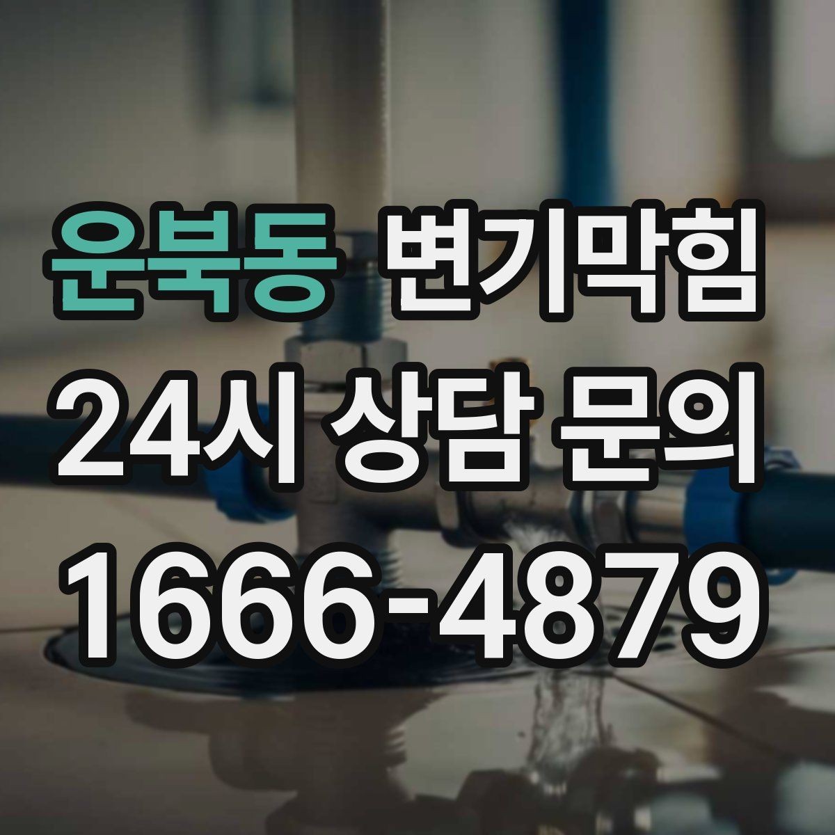운북동 변기막힘 빌라 통기관 소음·역풍 캔슬