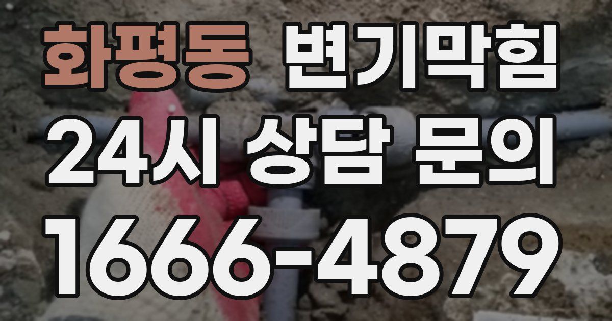 화평동 변기