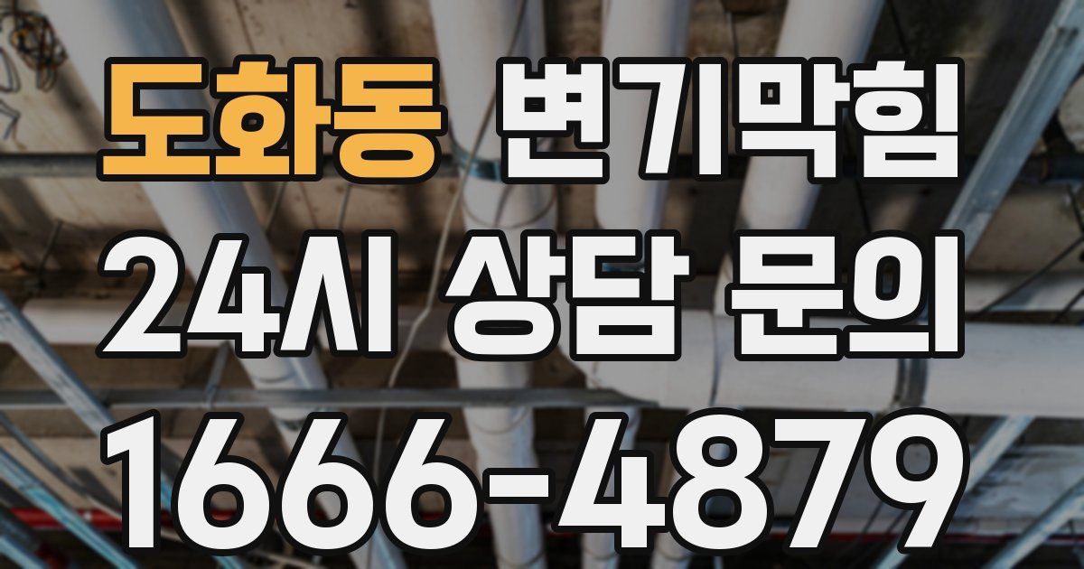 도화동 변기
