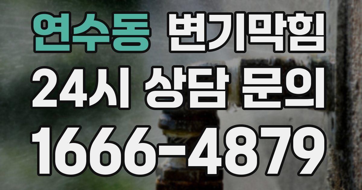 연수동 변기