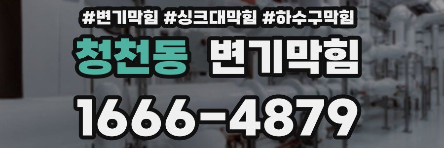 변기막힘