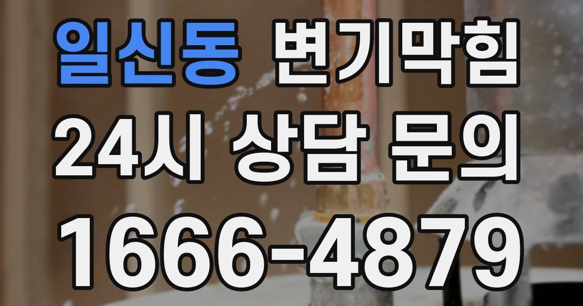 일신동 변기