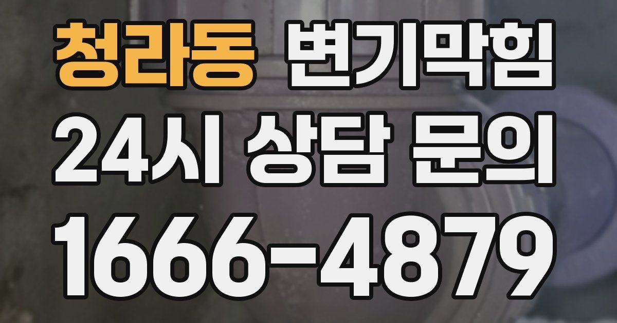 청라동 변기