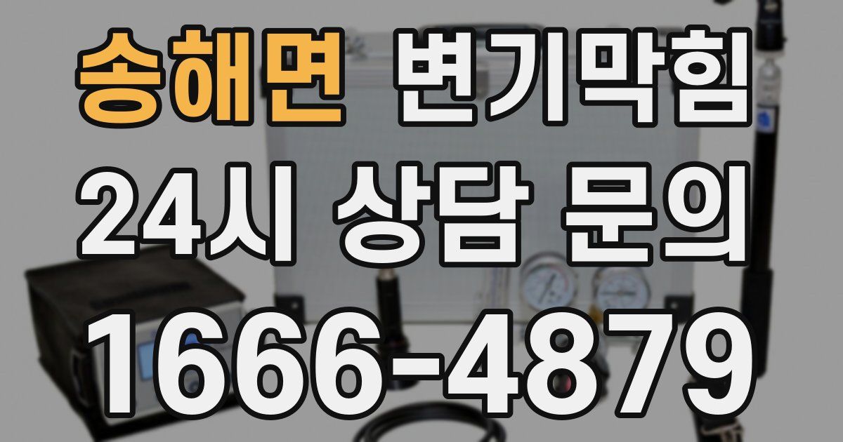 송해면 변기