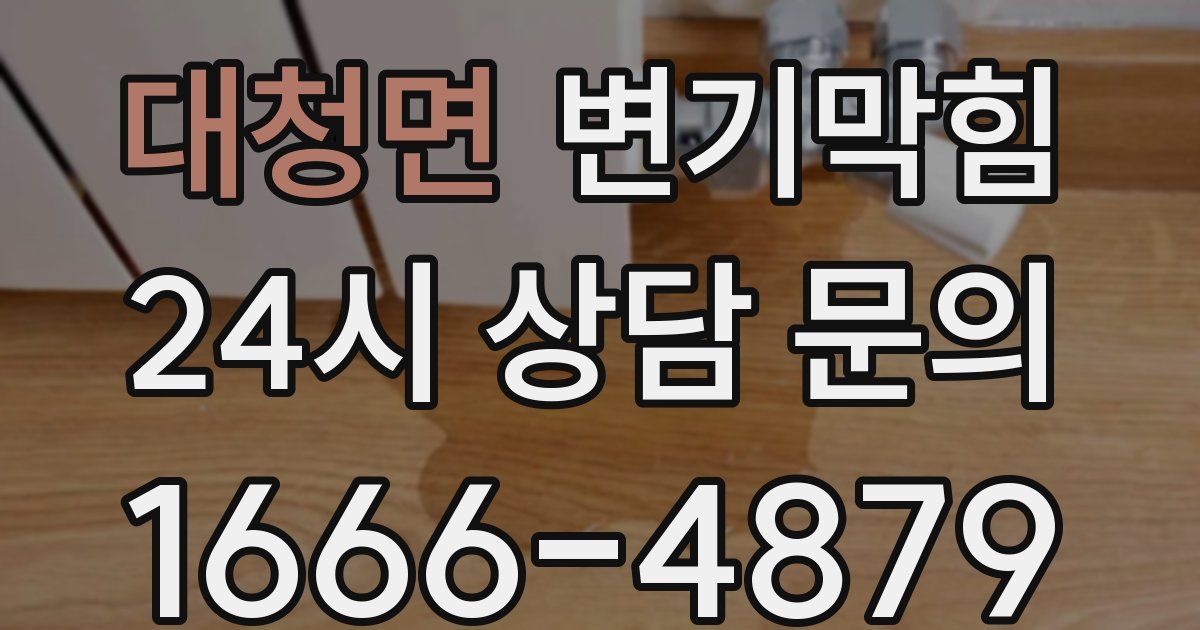 대청면 변기