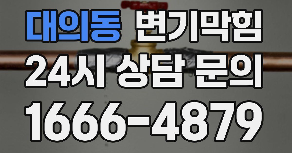 대의동 변기