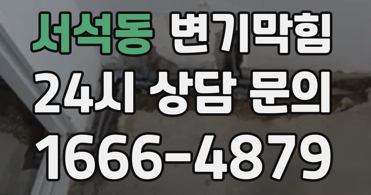 서석동 변기