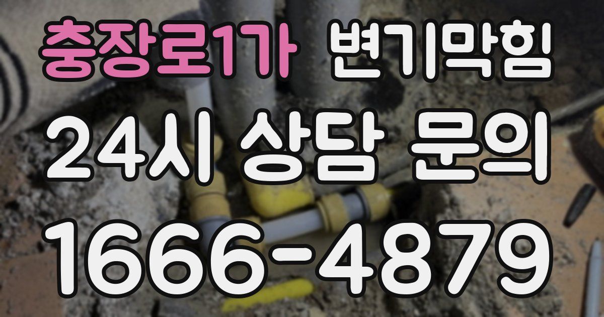 충장로1가 변기