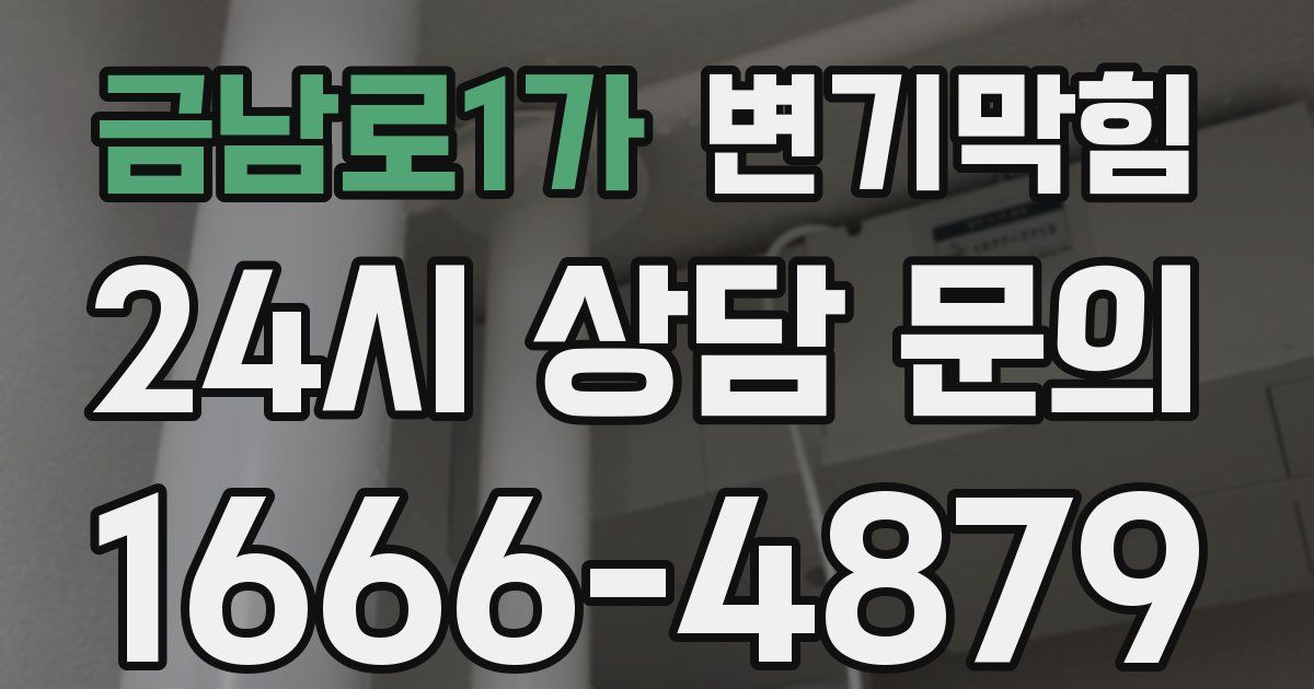 금남로1가 변기