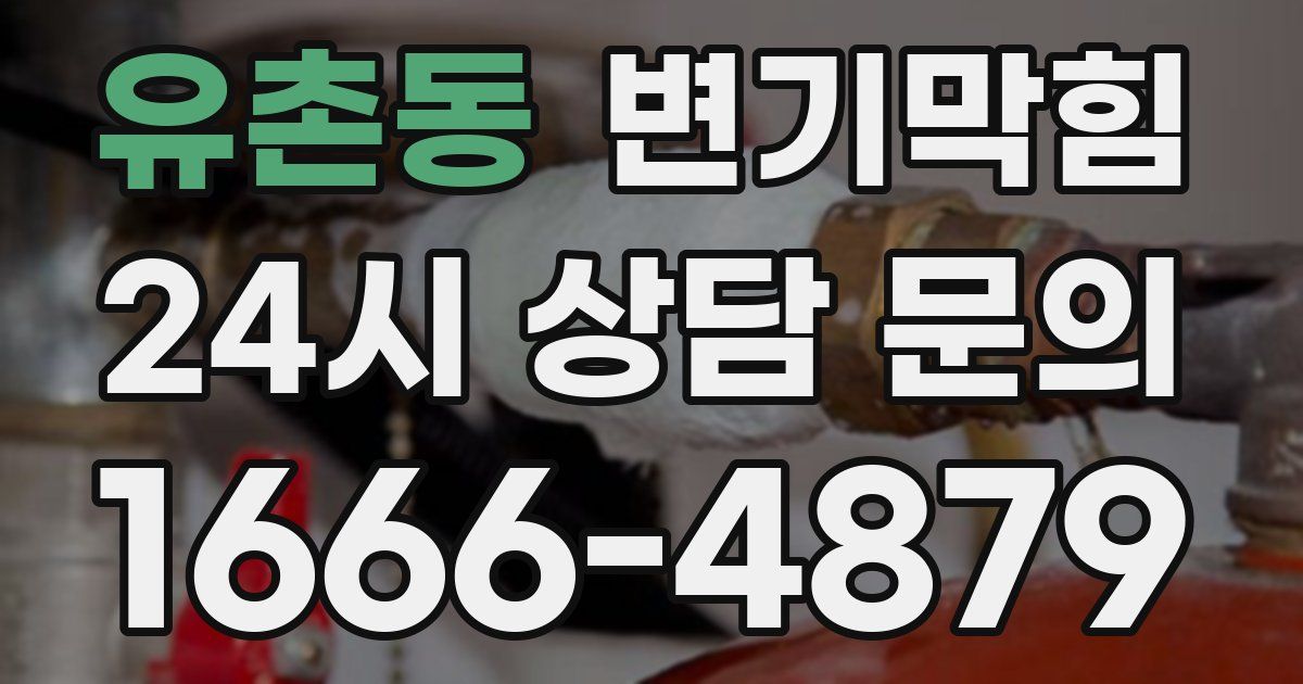 유촌동 변기